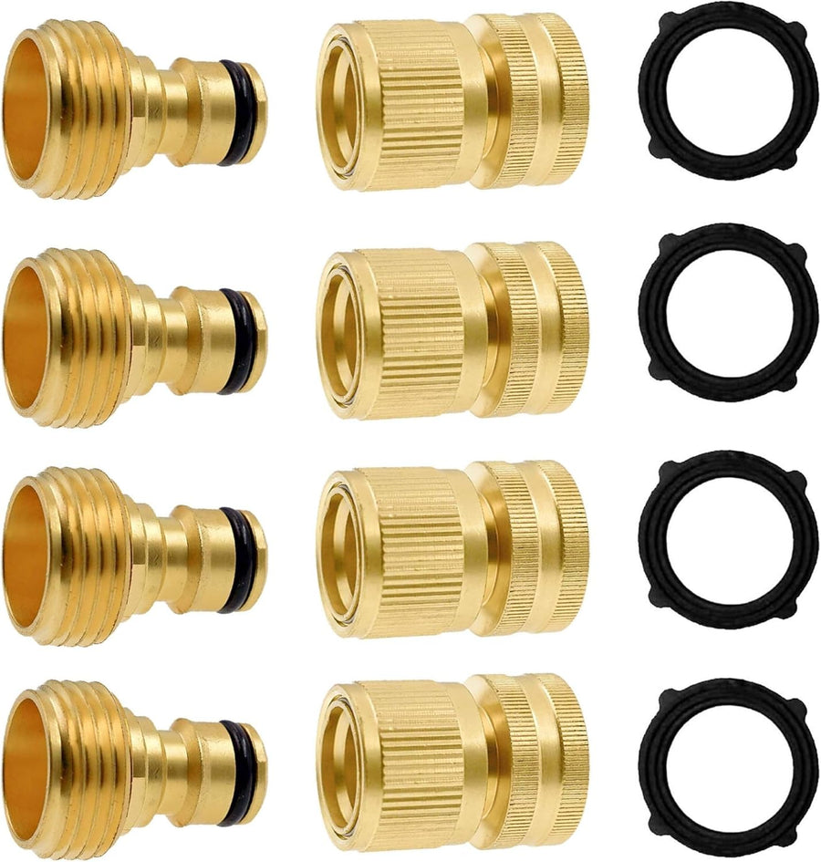 Garden Hose Protector + Garden Hose Quick Connector