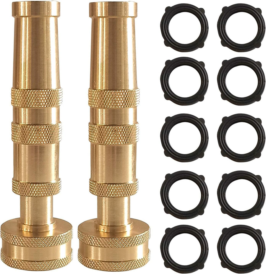 4" Twist Hose Nozzle + Garden Hose Quick Connector