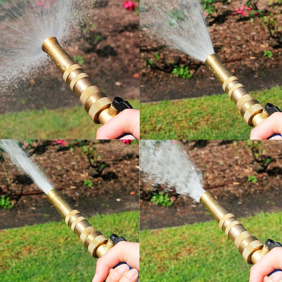 4" Twist Hose Nozzle + Garden Hose Quick Connector