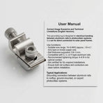 Grounding Lug 6.7mm – Aluminium Alloy Rail Connector for Solar Roof, Ground Mount & Carport Systems