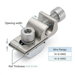 Grounding Lug 6.7mm – Aluminium Alloy Rail Connector for Solar Roof, Ground Mount & Carport Systems