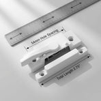 10 Pack Sliding Window Sash Locks, Cam Action White Double Hung Window Sash Lock for Vertical and Horizontal Sliding Windows