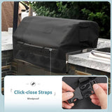 38'' Built-in Grill Cover for Coyote, DCS, Jenn-Air, KitchenAid, and Lynx, Waterproof & Windproof Island Grill Top Cover, 38