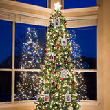 50 Pcs Metal Christmas Photo Frame Ornaments Bulk 2 x 3 Inch Heavy Duty Reusable Small Frame Decorations for Xmas Tree Home Indoor Outdoor Decor Gifts (Vertical,Silver) - 45-Degree Angle
