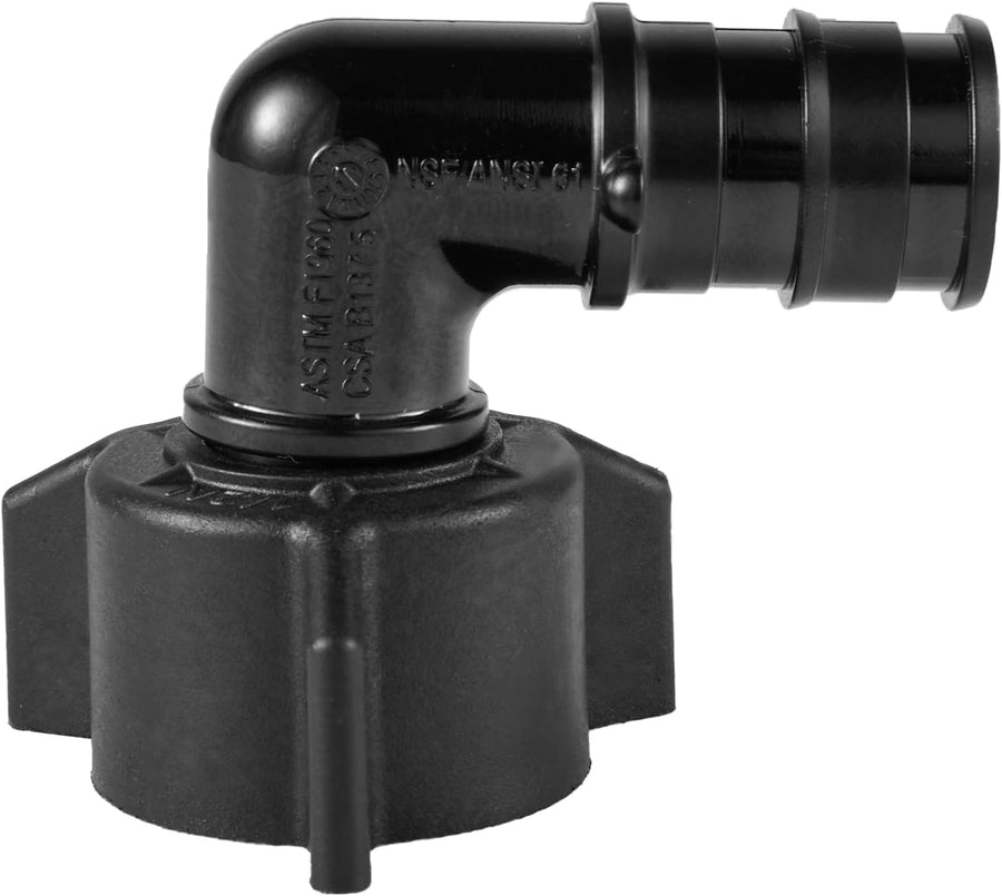 (Pack of 10)  Poly PPSU Pex-A Expansion Fitting 1/2" X 1/2" Female NPT Swivel Elbow Adapter,(PPSU1960047)