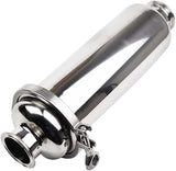 1.5" Tri Clamp Filter Sanitary, Inline Straight Strainer with 100 Mesh Stainless Steel Screen