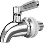 Updated More Durable Beverage Dispenser Replacement Spigot,Stainless Steel Polished Finished, Water Dispenser Replacement Faucet, fits Berkey and Other Gravity Filter Systems as Well