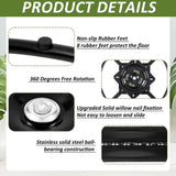 24 Inch Heavy Duty Recliner Chair Sofa Swivel Ring Base Kit Replacement with 10 Inch Swivel Late Chair Replacement Parts 360 Degrees Rotate Bottom Mechanism Lazy Susan Hardware for Barstools