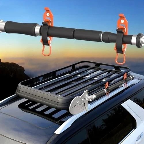 8 Pcs Shovel Holder, Heavy Duty Shovel Mounts for Roof Rack, Quick Release Axe Holder Mount Kit, Metal and Rubber Car Accessories Garage Storage Wall Mounting Brackets Truck