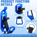 8 Pcs Shovel Holder, Heavy Duty Shovel Mounts for Roof Rack, Quick Release Axe Holder Mount Kit, Metal and Rubber Car Accessories Garage Storage Wall Mounting Brackets Truck