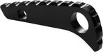 Back Spacer for Spyderco Paramilitary 2, Anodized Titanium Alloy CNC Spine Backspacer for C81, Premium Custom-made Accessory, Black