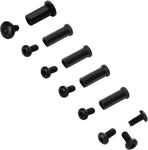 Complete Screw and Pivot Kits for Spyderco Delica C11, Custom-Made Stainless Steel Screws Include Pivot Screw and Assembly, Handle Screws and Assemblies and Clip Screws, Black