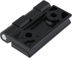 Black Butt Hinge Zinc Alloy Door Hinge Heavy Duty Boat Hatch Hinges Residential Bed Room Hinge for Doors Hardware 2.36" x 2.36" -4pcs