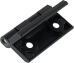 Black Butt Hinge Zinc Alloy Door Hinge Heavy Duty Boat Hatch Hinges Residential Bed Room Hinge for Doors Hardware 2.36" x 2.36" -4pcs