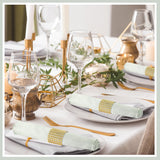 150 Pcs Satin Napkin Bulk 17 x 17 Inch Square Silk Table Napkin Soft Dinner Napkins Decor Elegant Satin Weddings Party Napkin for Wedding Parties Banquet Restaurant Decoration Supplies (Sage Green) - Rear View
