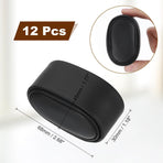 12Pcs Watch Display Pillow, 2.68" x 1.18" x 1.77" Bracelet Watch Pillow PU Leather Watch Pillow for Watch Box Bangle Cushions Display Storage, Black