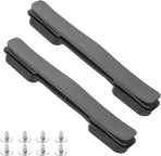 2 Pcs Luggage Handle Replacement 8.5 Inch Suitcase Handle Carry Strap Plastic Pull Handle Grip Luggage Replacement Parts with Screws for Suitcase Box Luggage Case, Dark Grey