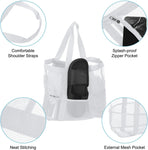 Mesh Beach Tote Bag, Upgraded Beach Towel Bags, Pool Bag for Vacation Travel Daily