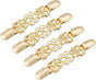 Retro Sweater Clips Vintage Dress Clips Back Cinch Clip Cardigan Collar Clips Scarf Clips Shawl Clasps