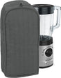 Polyester / Cotton Quilted Blender Appliance Cover, Dust and Fingerprint Protection, Machine Washable, Graphite Grey