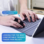 Finger Splints, 7pcs Finger Support Brace Finger Stabilizer for Broken Fingers Straightening Arthritis Knuckle Immobilization