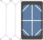 8+2 Pieces Bed Sheet Holder Straps Bed Sheet Fasteners Suspenders Holder Straps Adjustable Crisscross Elastic Band Fitted Sheets Corner Straps Grippers Clip, White