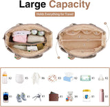 Diaper Bag Tote, Baby Diaper Tote Bags Crossbody Hospital Bag Travel Large Mommy Bag, with Silicone Pacifier Case - 45-Degree Angle