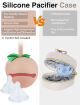 Diaper Bag Tote, Baby Diaper Tote Bags Crossbody Hospital Bag Travel Large Mommy Bag, with Silicone Pacifier Case - Low Angle