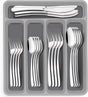 40-Piece Silverware Set with Organizer,  Heavy Duty Stainless Steel Flatware Set for 8, Food-Grade Tableware Cutlery Set, Utensil Sets for Home Restaurant, Mirror Finish, Dishwasher Safe