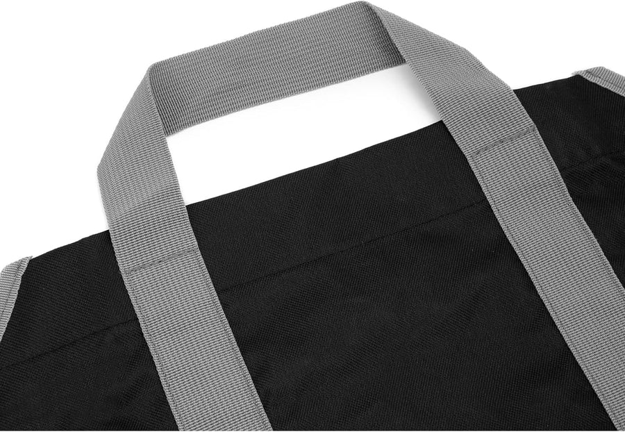 Canvas Firewood Carrier Bag, Durable Firepalce Log Tote with Handles for Wood Fire Stove, Outdoor Camping