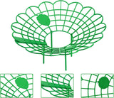 15Pack Strawberry Supports - Strawberry Plant Support Stand Strawberry Growing Racks Protector Strawberry Growing Frame Holder Cage (15, B) - Front View