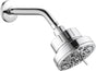 Shower Arm 10 in Bundle with 9 Mode Filtered Shower Head, Chrome