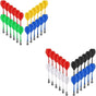 24 pcs +24 pcs Magnetic Darts Bundle, Safe Plastic Darts Replacement Dart for Magnet Dartboard