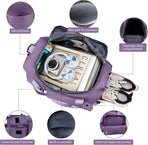 Gym Bag, For Both Men and Women, Foldable, With Shoe Compartment and Wet/Dry Compartment