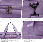 Gym Bag, For Both Men and Women, Foldable, With Shoe Compartment and Wet/Dry Compartment