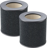 Air Mini Replacement Filter Compatible with Molekule Air Mini and Air Mini+ Air Purifiers,3-in-1 HEPA and Activated Carbon Filter for Home, Dust, Smoke & VOCs, 2-Pack
