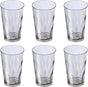 SZKIANGZXC Shatterproof Drinking Cups, Drinking Glasses, Set of 6, Plastic glass cup,16 oz plastic Tumbler Cups,Dishwasher Safe