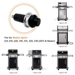 Replacement for Weber Igniter Push Button/Switch, Fit for Weber Spirit E/S-210 220 310 315 320 330 Gas Grills, 7642 7643 Partial Replacement
