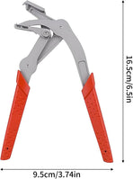 Car Clip Pliers, Efficient Multi-Functional Automotive Snap Pliers, Auto Trim Removal Tool, Spring-Loaded Fastener Rivet Remover for Door Panels, Trim Clips, Rivets, and Interior Panels (1PC)
