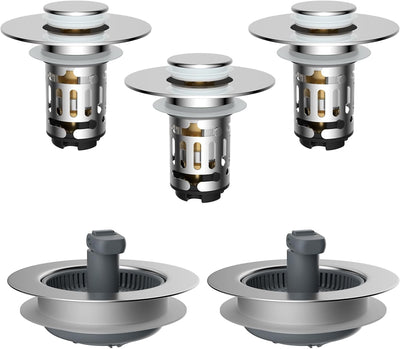 Bathroom & Kitchen Sink Strainer