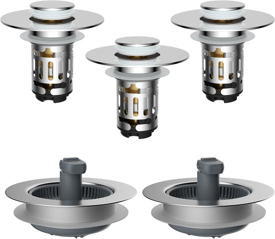 Bathroom & Kitchen Sink Strainer