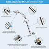 16“ Shower Arm with 10" Rainfall Showerhead