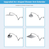 16“ Shower Arm with 10