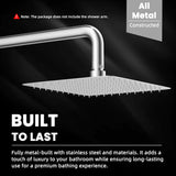 16“ Shower Arm with 10