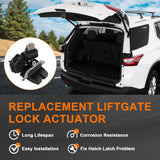 Liftgate Trunk Lock Actuator for Ford Edge Escape Expedition Explorer Lincoln MKX Navigator Tailgate Trunk Latch Rear Hatch Latch Lock Assembly Replaces FA1Z-7443150-B FA1Z-7443150 - Front View