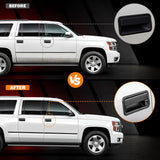 Exterior Door Handles Front/Rear Left & Right for Chevy C1500 C2500 C3500 K1500 K2500 K3500 GMC Yukon Tahoe Suburban Replaces # 15742229, 15742230, 15742233, 15742234 - Front View