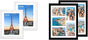 White 8x10 Picture Frame&11x14 Picture Frames Collage Wall Decor, Display 5 Pcs 4x6 Photos with Mat or 1 Pack 11x14 Poster without Mat, 4x6 Multiple Picture Frames, Family Collage Pi