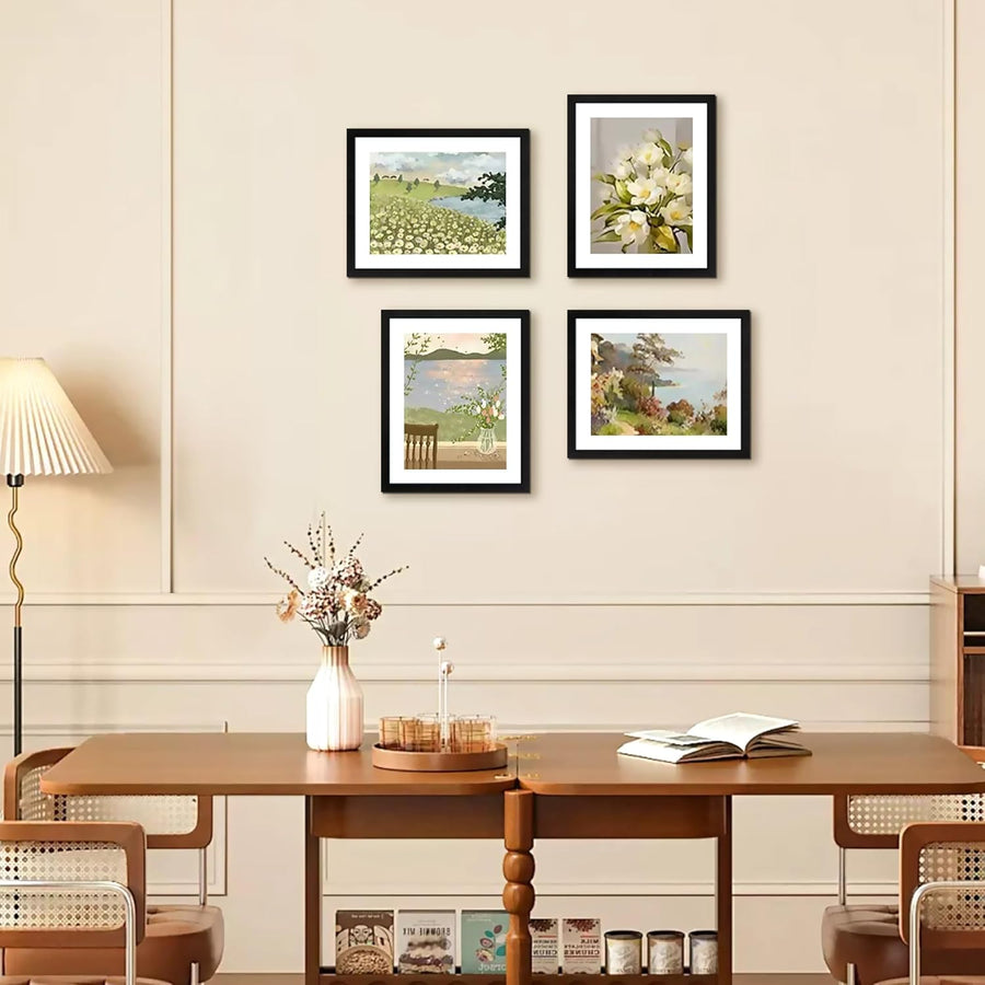 8x10 Picture Frame Set of 2 & 8.5x11 Picture Frame Bulk-6 Pack
