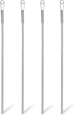 Spring Drawstring Threader,4Pcs Flexible and Elastic Drawstring Threader Tool DIY Rope Threader Clip Hoodie String Replacement Drawstring Puller for Sweatpants,Shorts,Jackets,Coat