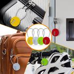 4 Pack Combination Padlock 3 Digit Luggage Lock Suitcase Lock, Outdoor Combination Lock Waterproof Small Lock for School, Gym Locker, Travel Bag (Multicolor)